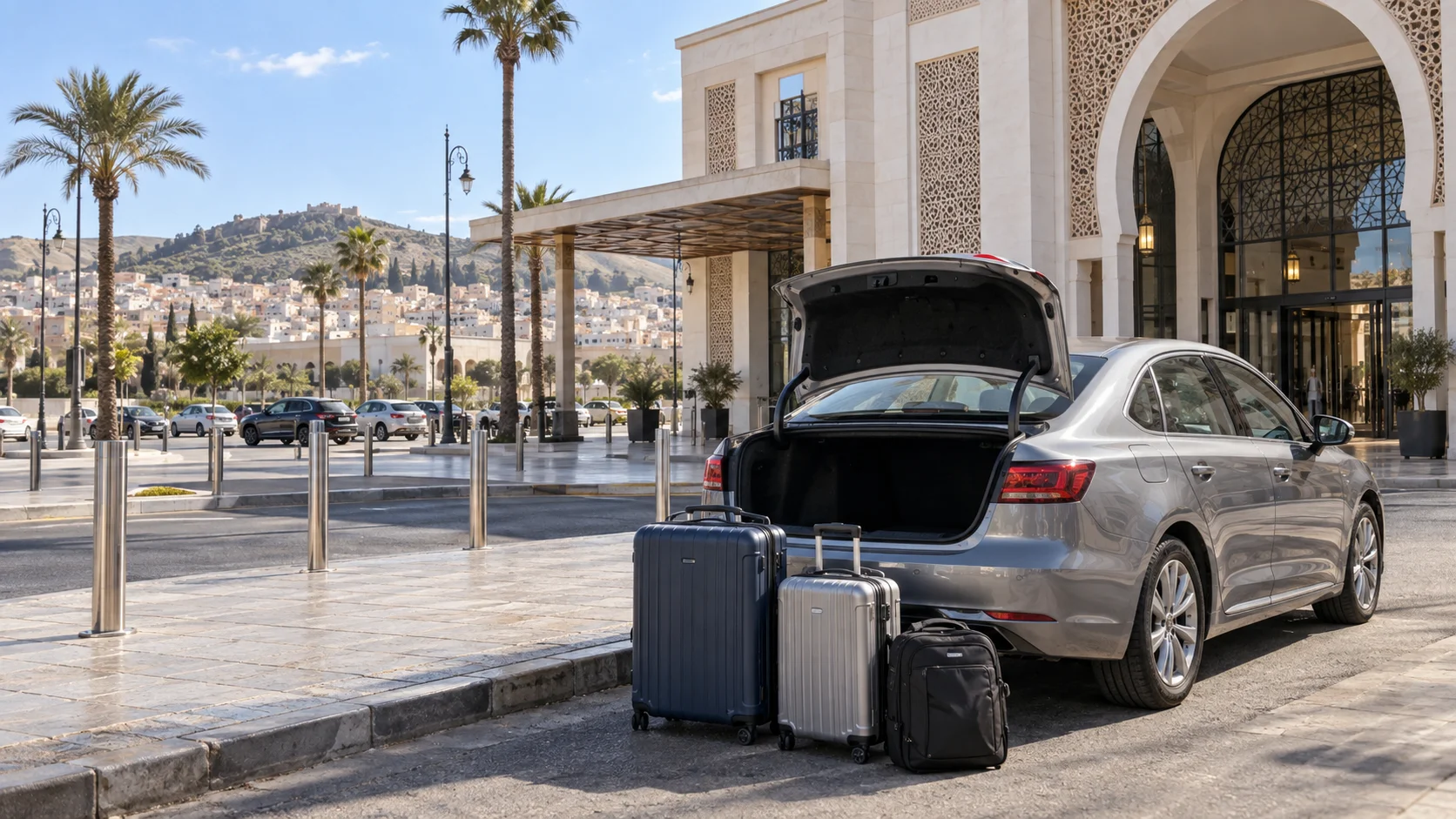 transfert privé vs train Fès
